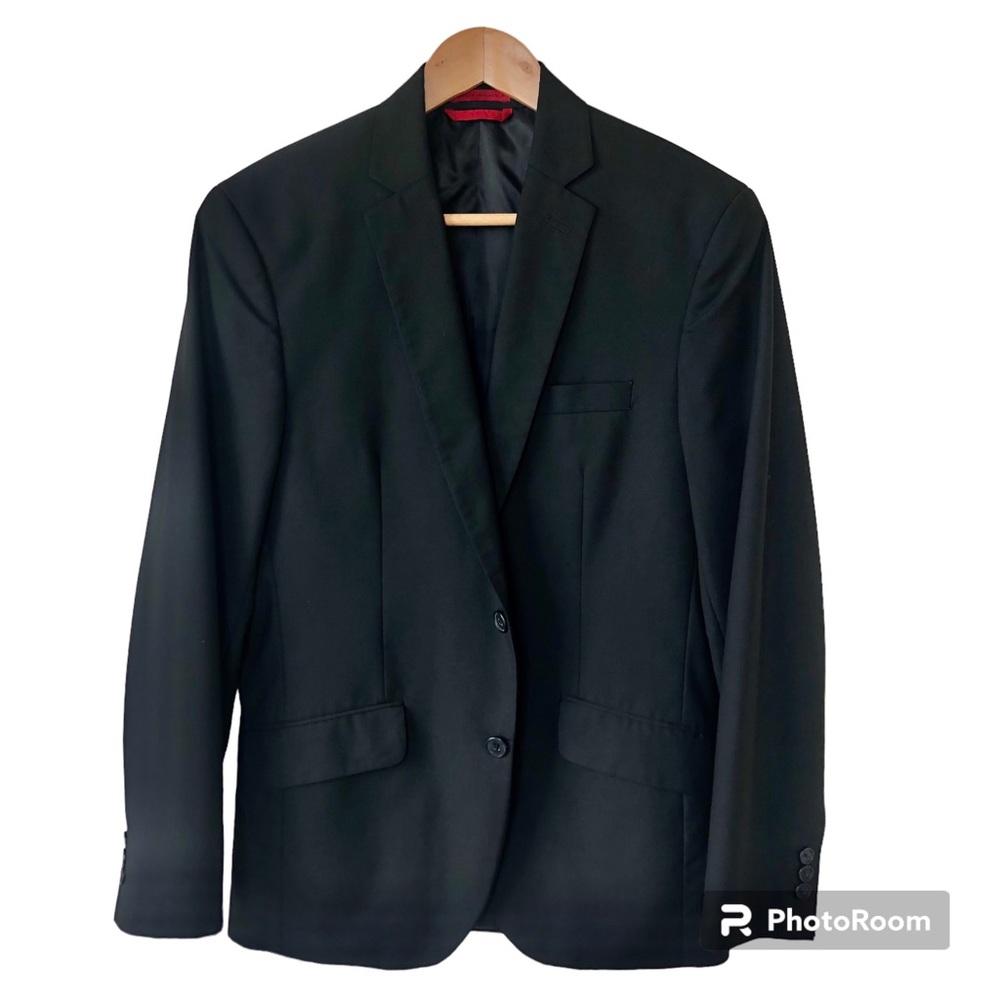 Men’s ALFANI Slim Fit Black Lined Jacket/Blazer